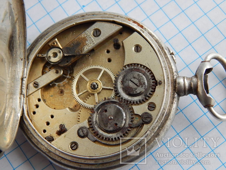 Часы карманные серебро remontoir 3587, фото №8