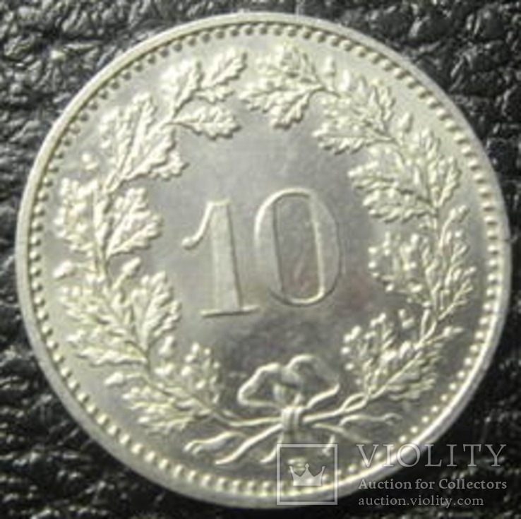 10 рапенів Швейцарія 2001 B, фото №3