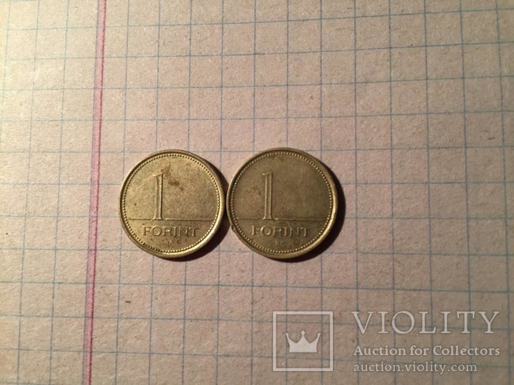 1 Forint 1992,1993 (2 шт.)
