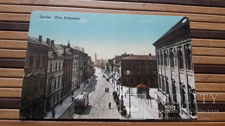 1309. Почтовая карточка, Тарнув. Улица Краковска, фото №2
