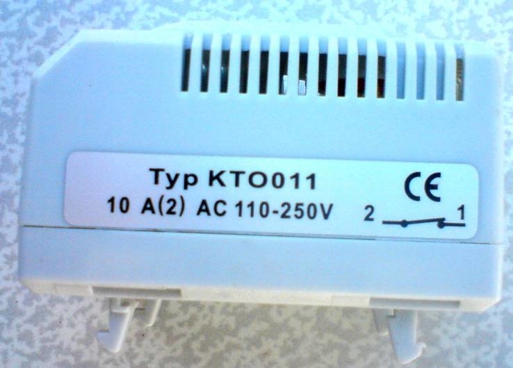 Терморегулятор KTO 011   0 - 60град.С 10А, фото №5