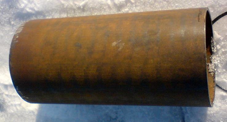 Труба метал. D22см L43см толщ.7мм, фото №6
