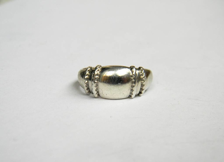 Серебряное кольцо, Серебро 925 пробы, 3,88 грамма, 17 размер, фото №2