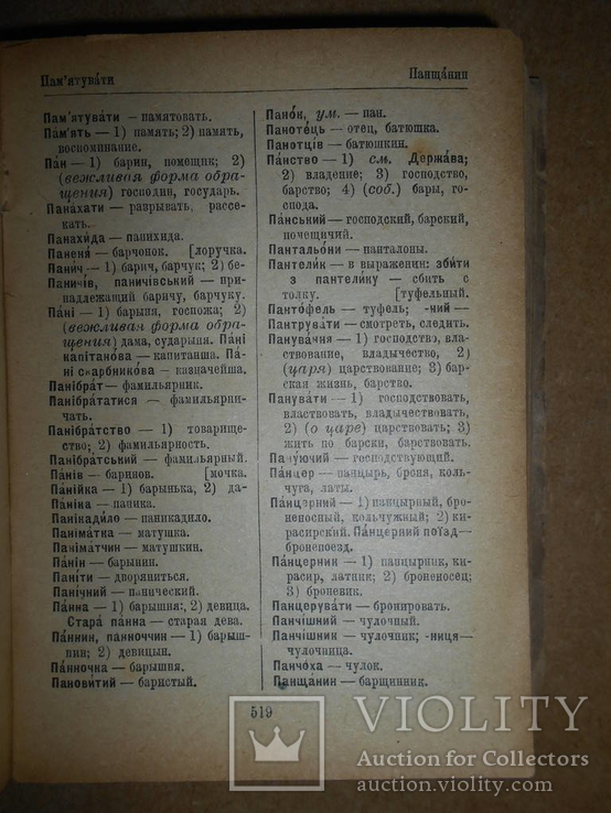 Українсько-Російський словник 1930 Харьків-Київ, фото №6
