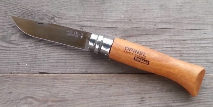 Нож Opinel Carbon Steel №8 VRN, фото №2
