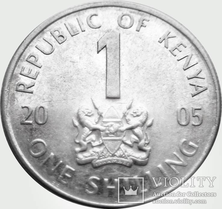 180.Кения 1 шиллинг, 2005 год