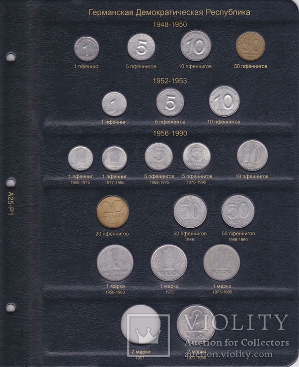 Альбом для регулярных монет Германии, фото №6