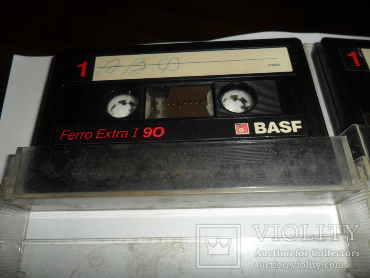 Аудиокассета кассета Basf Ferro Extra I 90 и 60 - 6 шт в лоте, фото №5