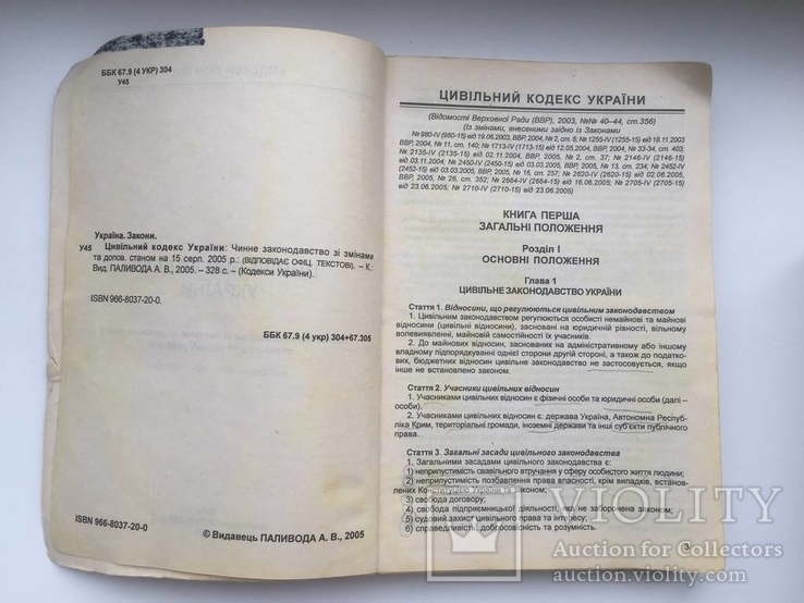 Цивільний кодекс Украини, фото №4