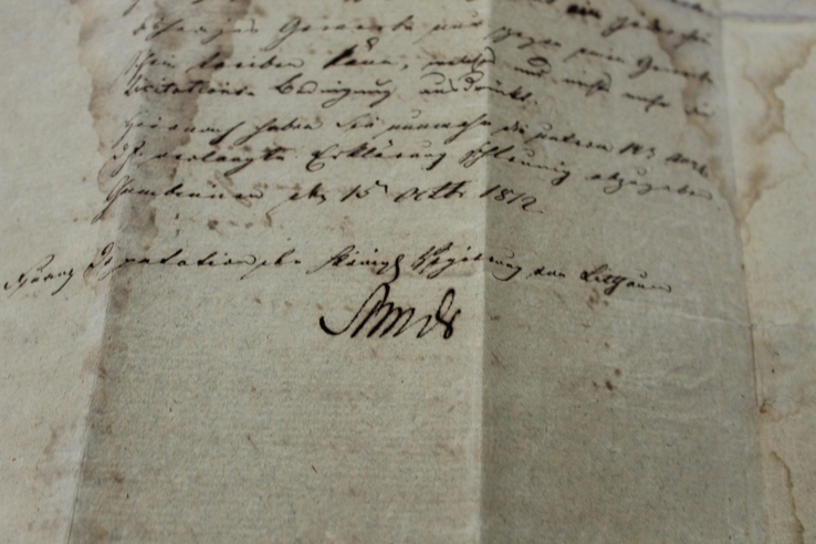 Письмо 1812год, фото №7