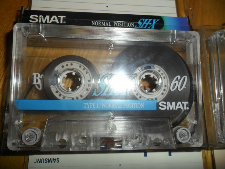 Аудиокассета кассета SQC Saehan KonicaT-Series Smat Prestige - 8 шт в лоте, фото №3
