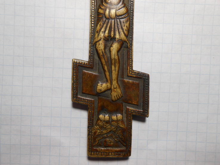 Крест старинный 16 см, фото №4