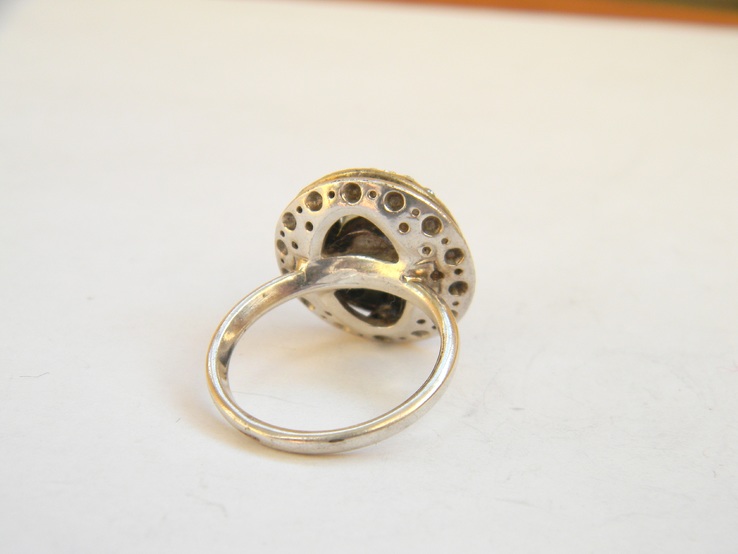 Серебряное кольцо, Серебро 6,3 грамма. Размер 17,5, фото №3
