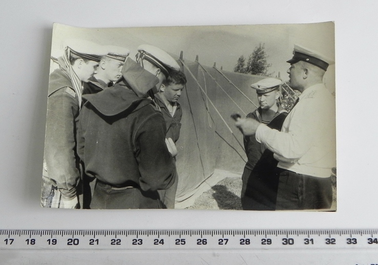 Фото " Инструктаж моряков-гвардейцев". 1958г., фото №2
