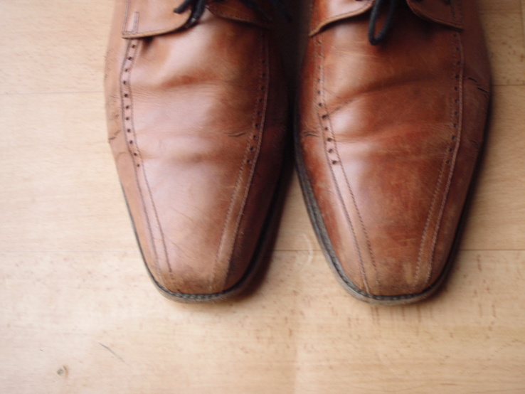 Туфлі коричневі 45 розмір. 600 лот., фото №3