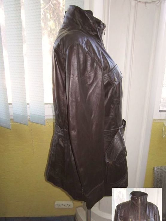 Стильная женская кожаная куртка Bonita. EUR-46. Лот 64, фото №3