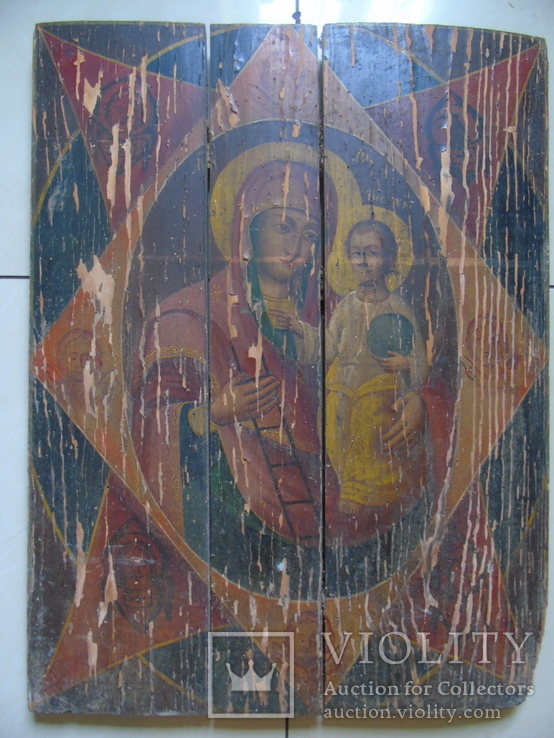 Неопалимая Купина. Большая церковная икона