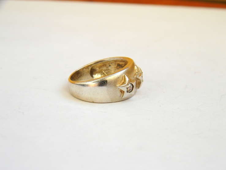 Серебряное кольцо, Серебро 925 пробы, 5,1 грамма, 17 размер, фото №5