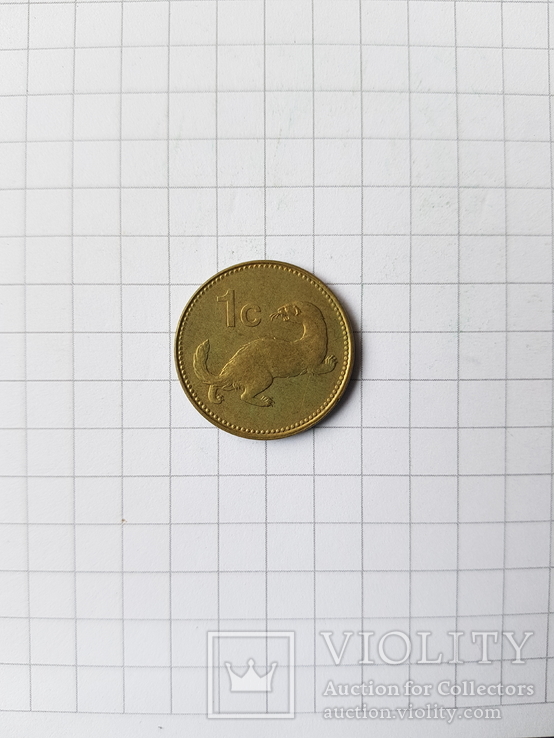 Мальта, 1 цент 1991 год. N56