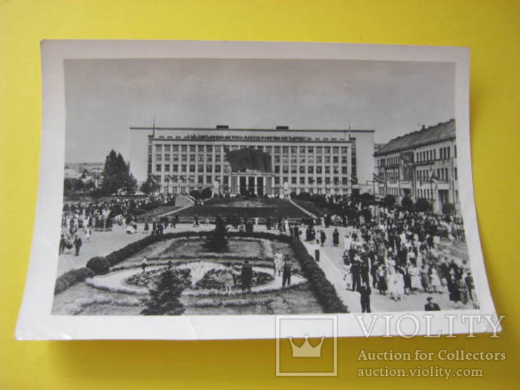 Ужгород Площадь Ленина 1955 год