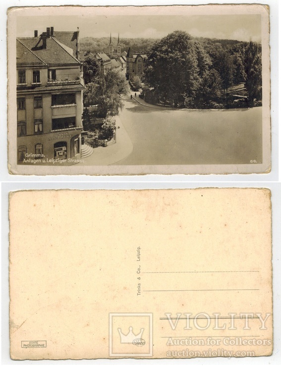 13 открыток городов Европы до 1945 г., фото №6
