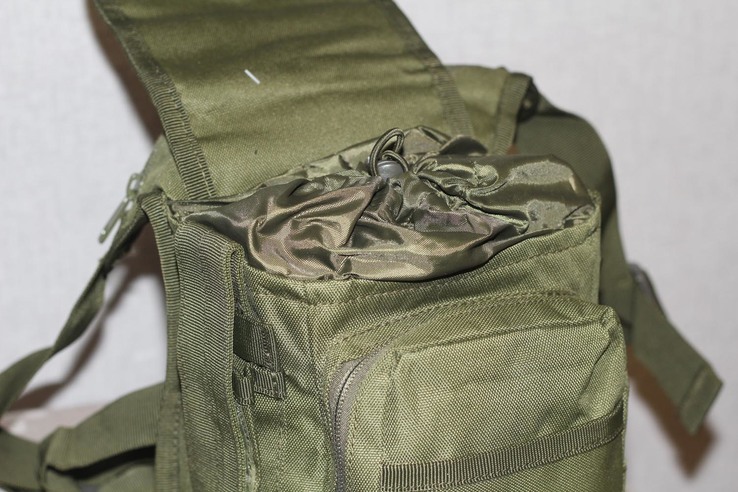 Тактическая универсальная (набедренная) сумка Swat олива (с307), фото №9