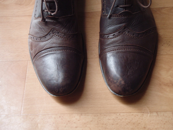 Туфлі коричневі 42-43 розмір. 633 лот., фото №3