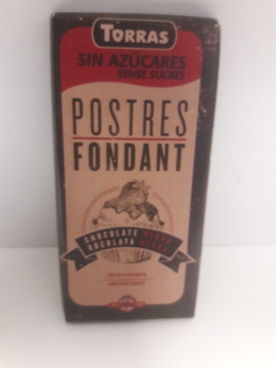 Шоколад черный TORRAS POSTRES FONDANT NEGRO  200 г, numer zdjęcia 6