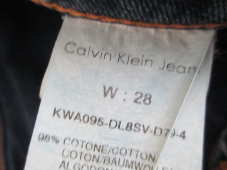 Джинси ck Calvin Klein, розмір 28(39х103.5), фото №5