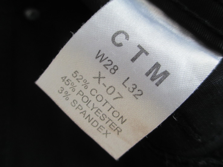 Жін. штани CTM роз.W28 L32(37х102см), photo number 7