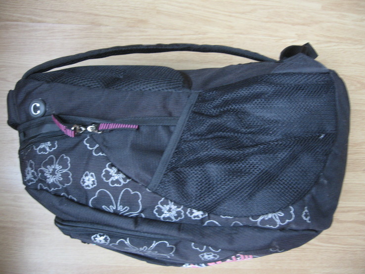 Рюкзак для девочек Olli (черно розовый), фото №3