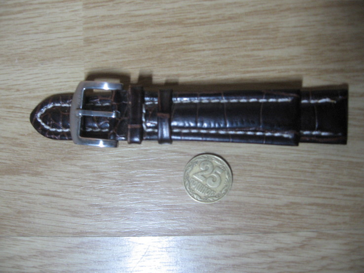 Ремешок для часов Коричневый (24 мм), фото №4