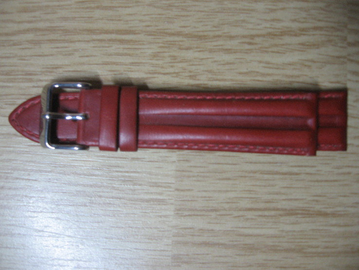 Ремешок для часов Красный (20 мм), фото №2