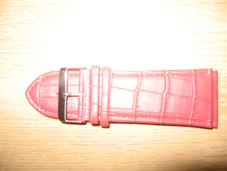 Ремешок для женских часов Красный (34 мм), фото №5