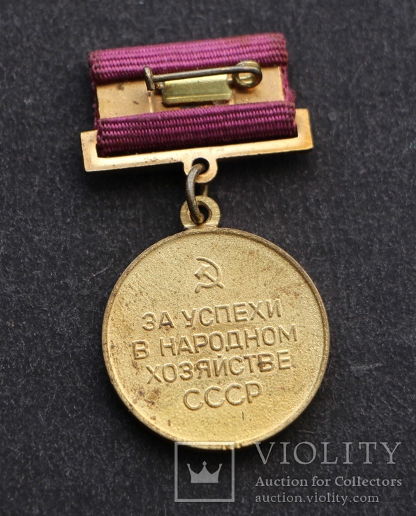 Малая Бронзовая медаль ВДНХ СССР, фото №4