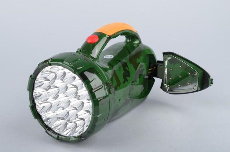 Фонарь аккумуляторный переносной YaJia-2807 LED №3, фото №6
