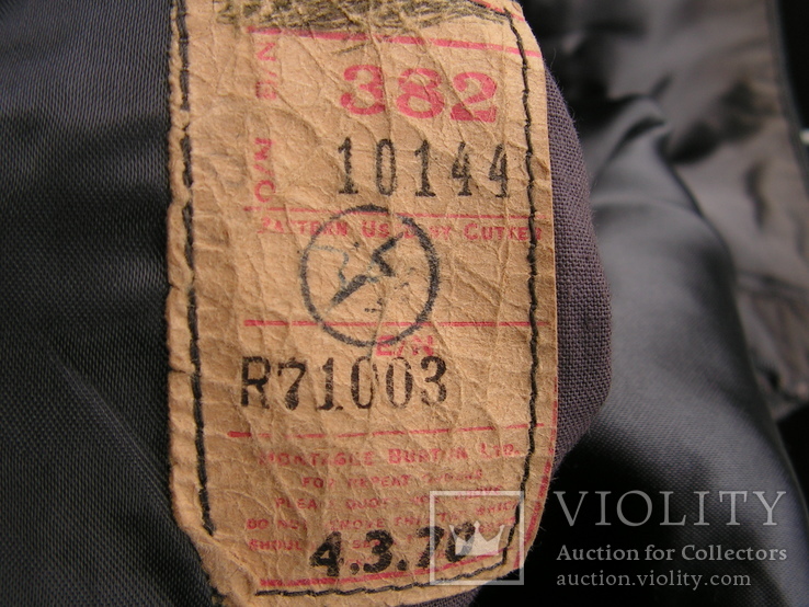 Блуза британских королевских ВВС, 50-е. лот 2 ., фото №9
