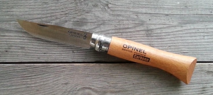 Нож Opinel Carbon Steel №6 VRN, фото №2