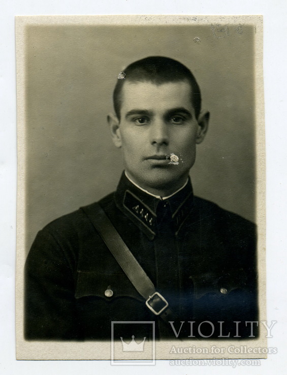 Фото-удостоверение личности лейтенанта Дегтярь А. М, фото №2