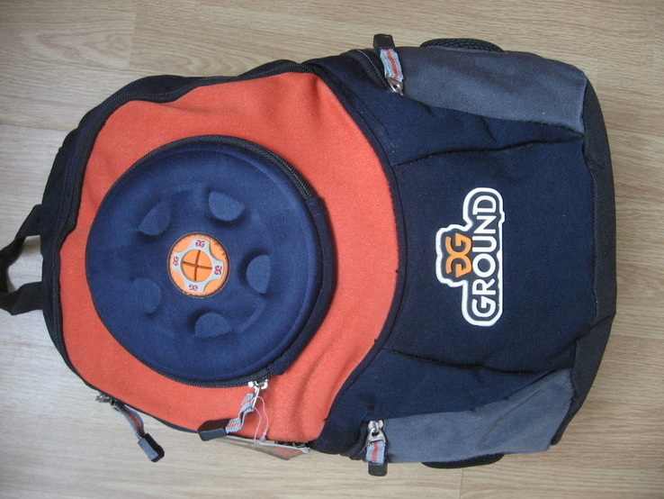 Рюкзак для подростков Ground (сине оранжевый), фото №2