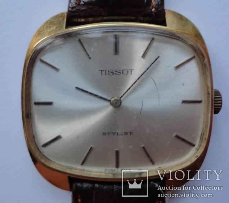 Tissot Stylist в позолоте, фото №3