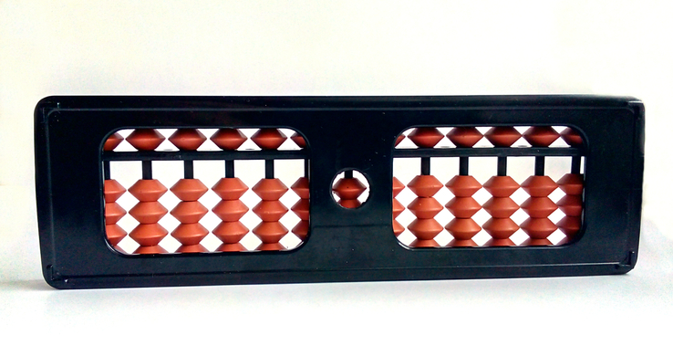 Соробан Soroban Абакус Abacus Японские счеты коричневые, фото №4
