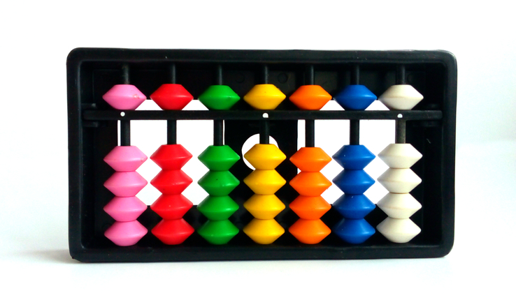 Соробан Soroban Абакус Abacus Японские счеты цветные, фото №2