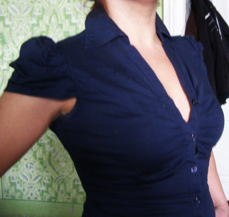 Эффектный комбидресс - рубашка Terranova, S, photo number 5