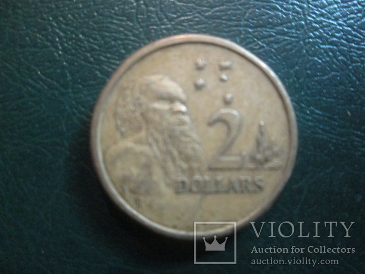 2 доллара 1989 г Австралия, фото №2