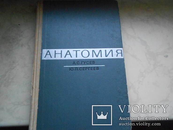 Анатомия Гусев А. С., Сергеев Ю. П. 1970 год