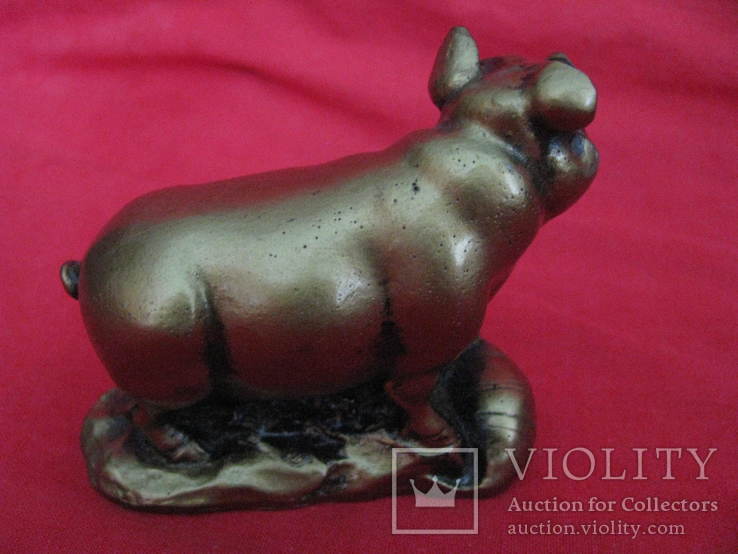 Скульптура - Самодовольная свинья., фото №3