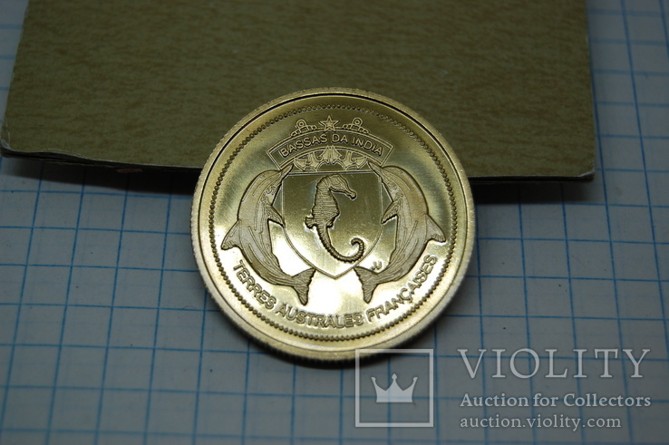 Набор 6 монет франки 2012г Французские Австралийские территории. Корабли, фото №4