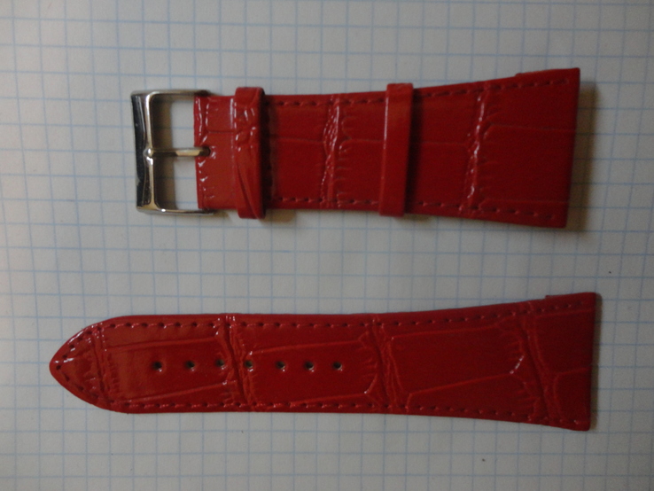 Ремешок для женских часов Красный (32 мм), фото №2