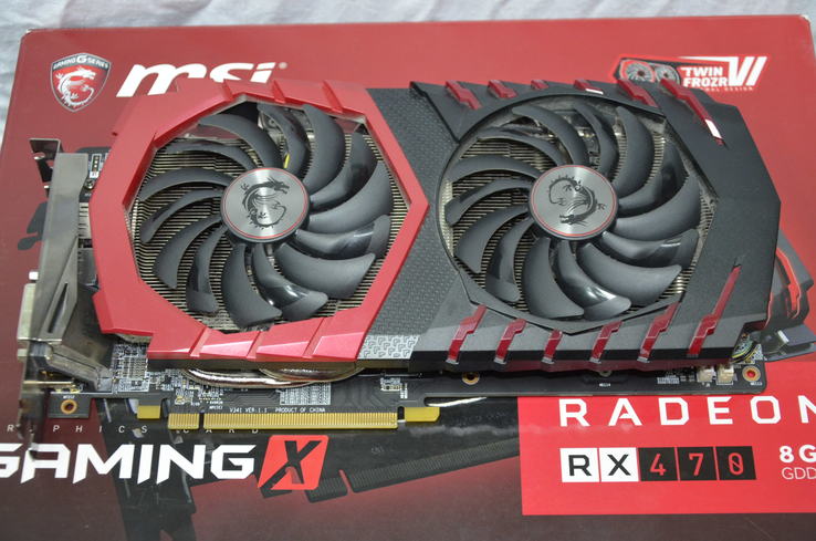 Ati Radeon RX 470 MSI Gaming X, фото №2